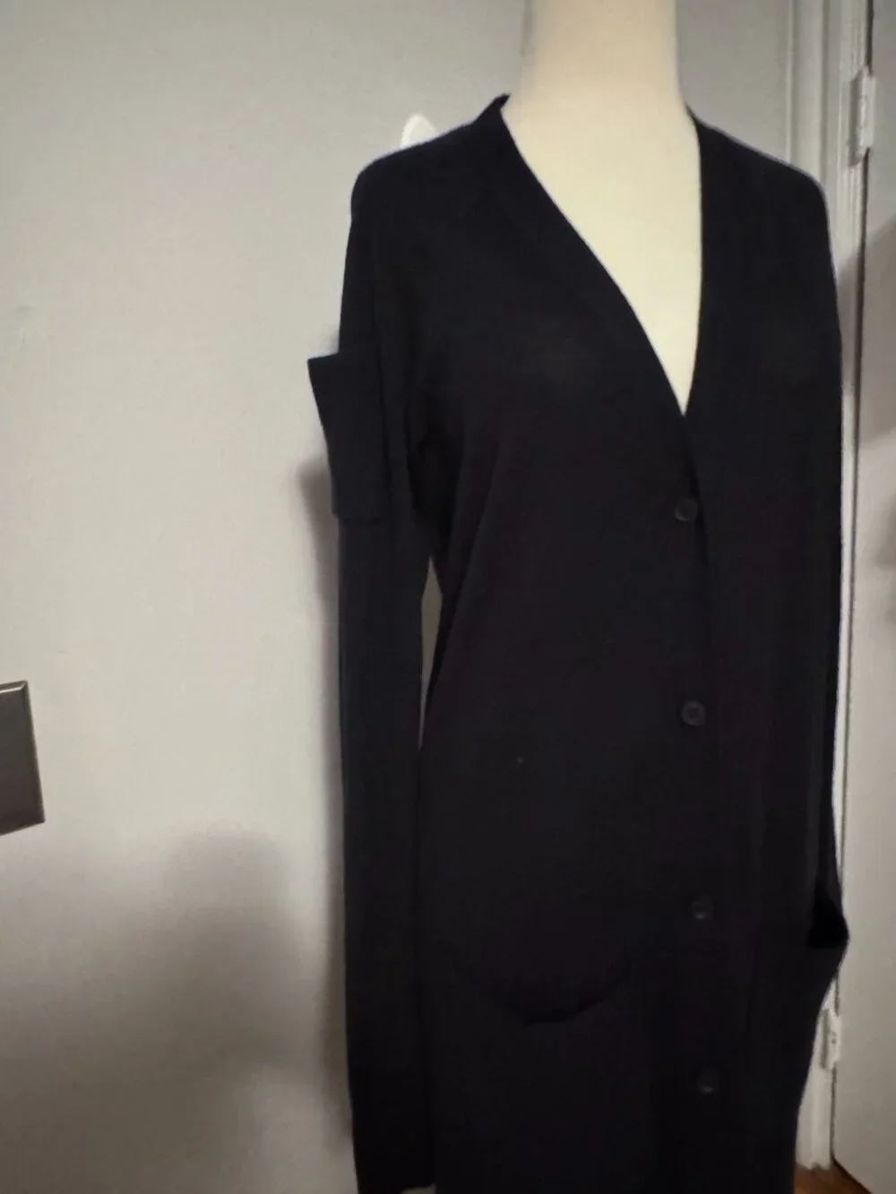 Kendall and Kylie Marino Wool Cardigan Dress - Picture 4 of 5